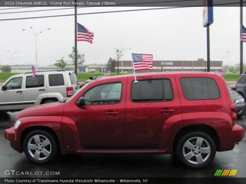 Crystal Red Metallic Tintcoat / Ebony 2010 Chevrolet HHR LS
