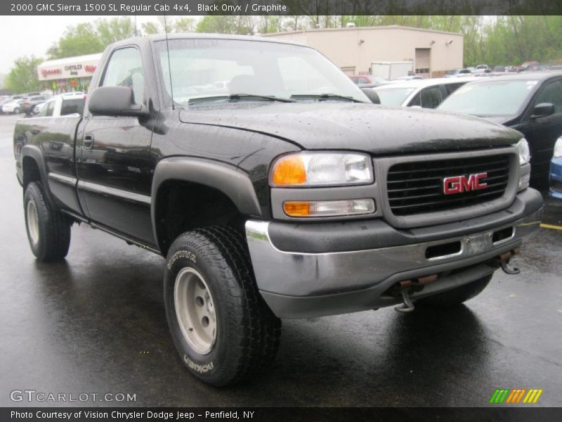 Black Onyx / Graphite 2000 GMC Sierra 1500 SL Regular Cab 4x4