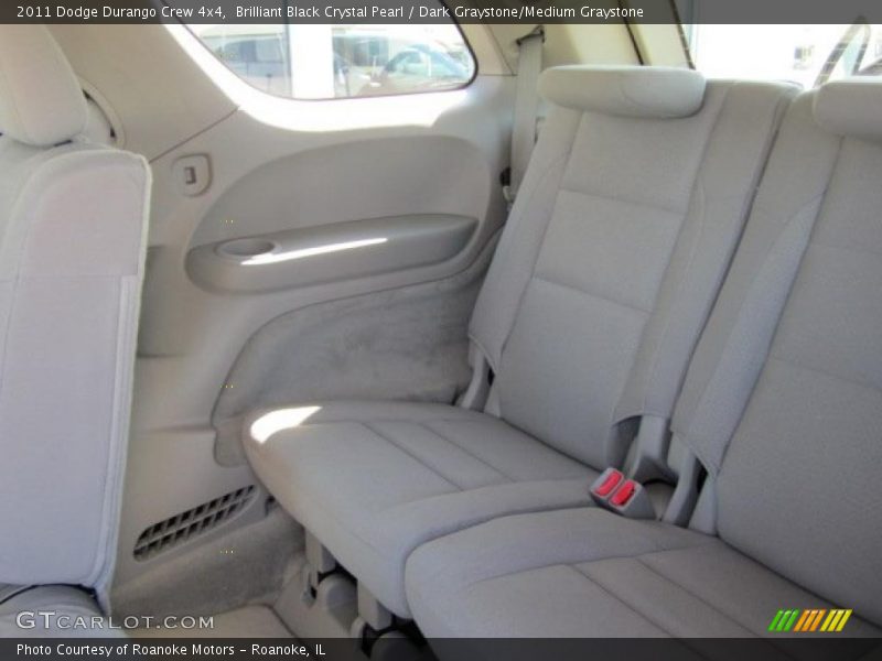 Brilliant Black Crystal Pearl / Dark Graystone/Medium Graystone 2011 Dodge Durango Crew 4x4