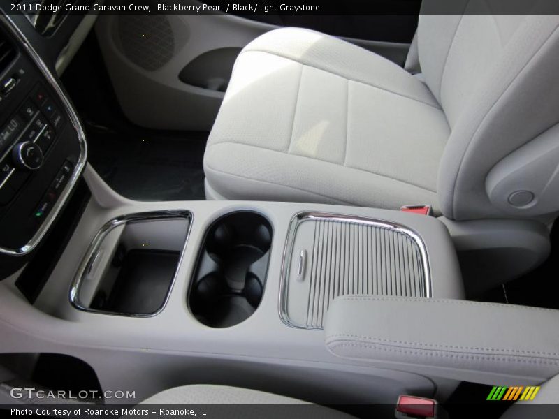 Blackberry Pearl / Black/Light Graystone 2011 Dodge Grand Caravan Crew