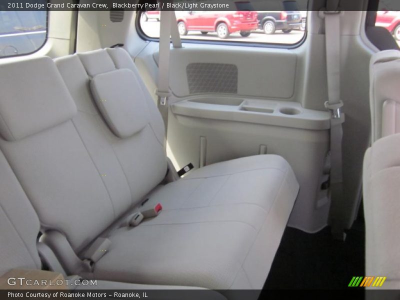 Blackberry Pearl / Black/Light Graystone 2011 Dodge Grand Caravan Crew