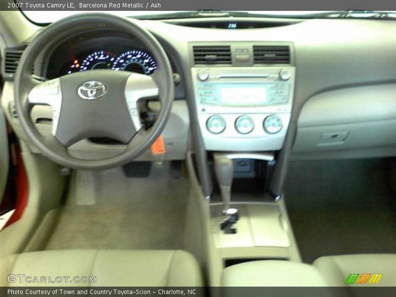 Barcelona Red Metallic / Ash 2007 Toyota Camry LE