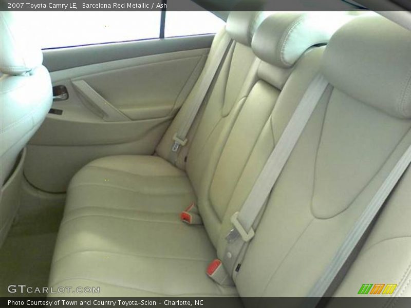 Barcelona Red Metallic / Ash 2007 Toyota Camry LE