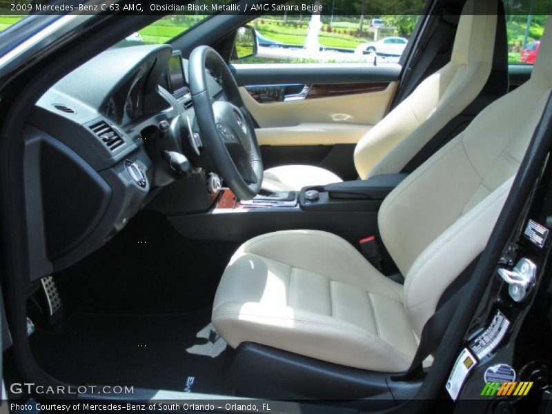  2009 C 63 AMG AMG Sahara Beige Interior