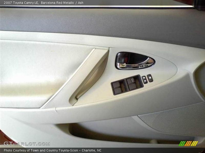 Barcelona Red Metallic / Ash 2007 Toyota Camry LE