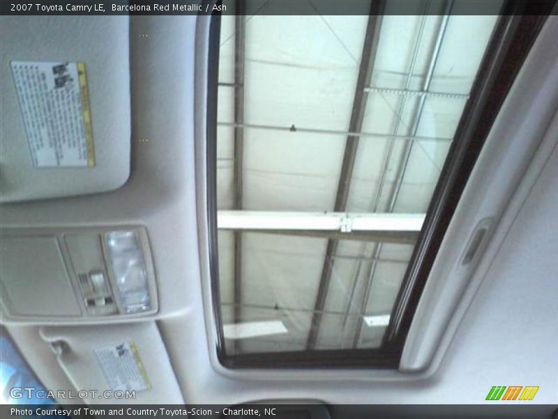 Barcelona Red Metallic / Ash 2007 Toyota Camry LE