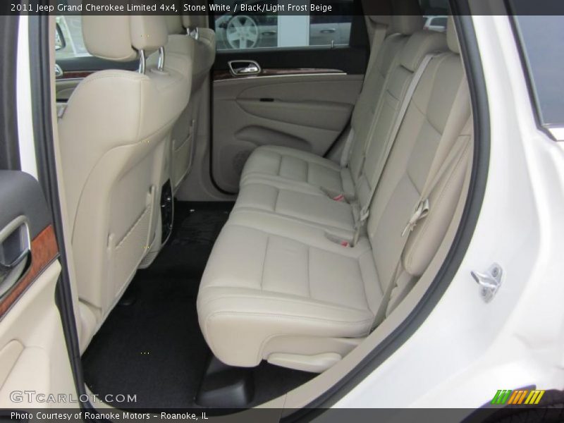 Stone White / Black/Light Frost Beige 2011 Jeep Grand Cherokee Limited 4x4