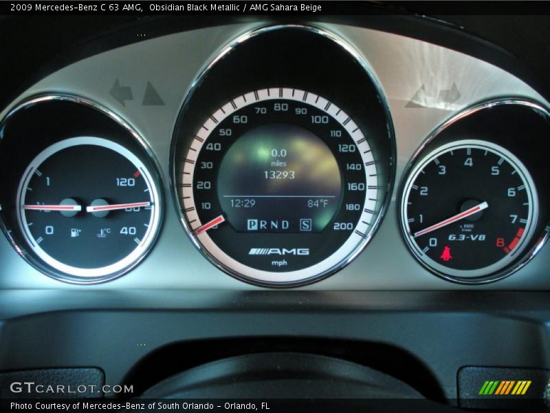  2009 C 63 AMG 63 AMG Gauges
