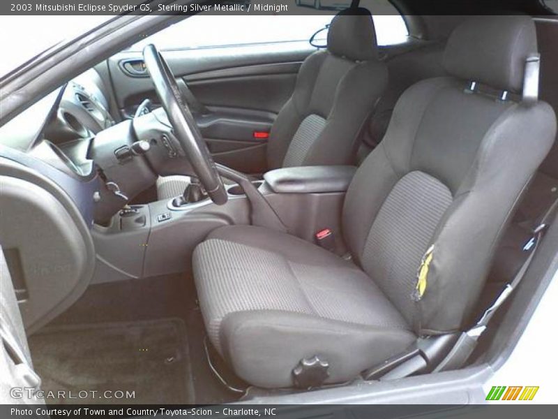 Sterling Silver Metallic / Midnight 2003 Mitsubishi Eclipse Spyder GS