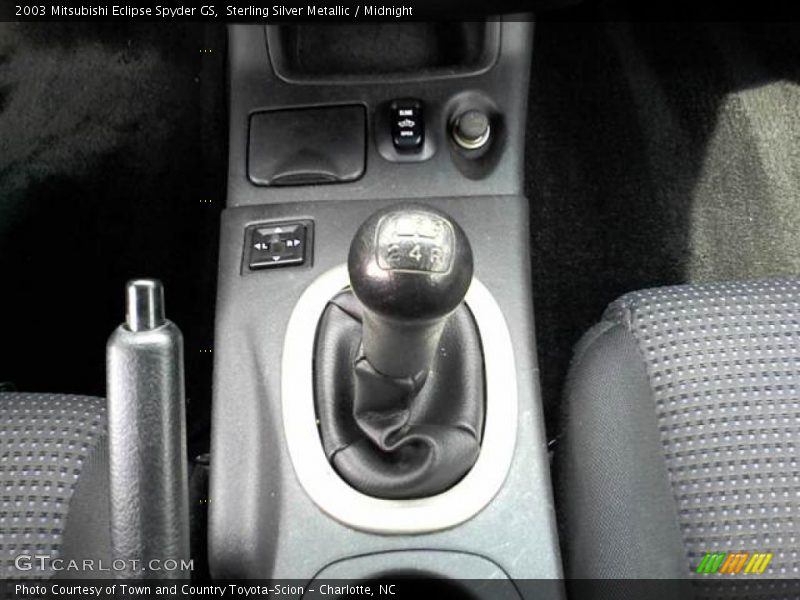 Sterling Silver Metallic / Midnight 2003 Mitsubishi Eclipse Spyder GS