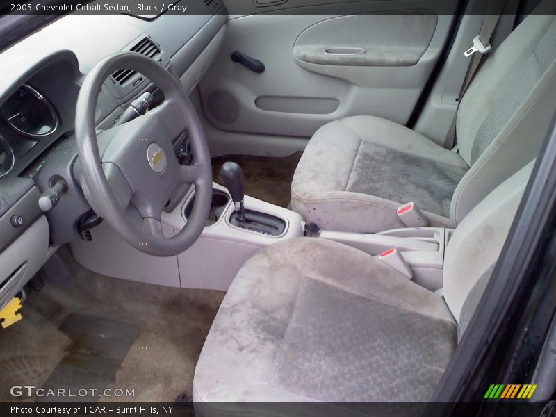 Black / Gray 2005 Chevrolet Cobalt Sedan