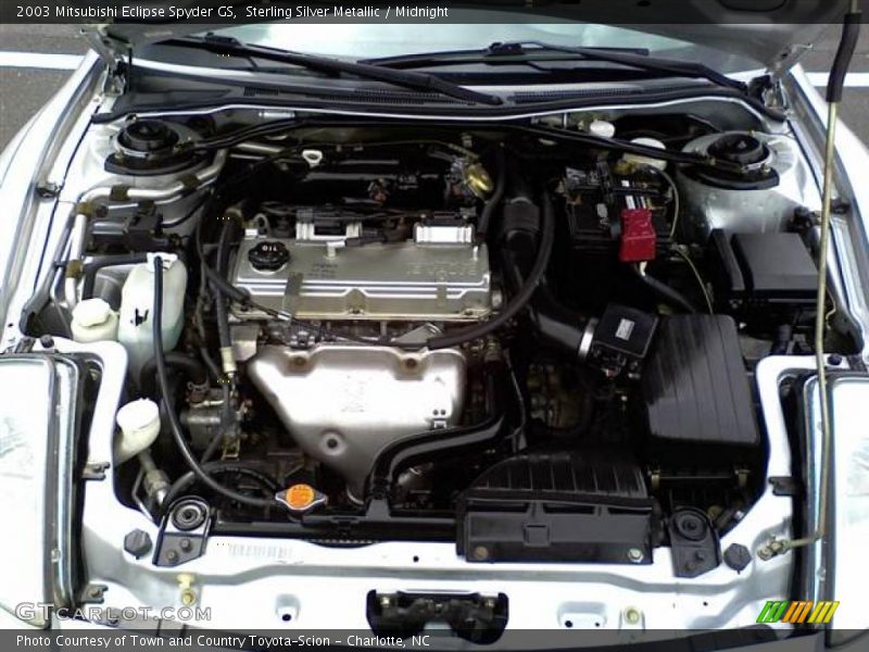 Sterling Silver Metallic / Midnight 2003 Mitsubishi Eclipse Spyder GS