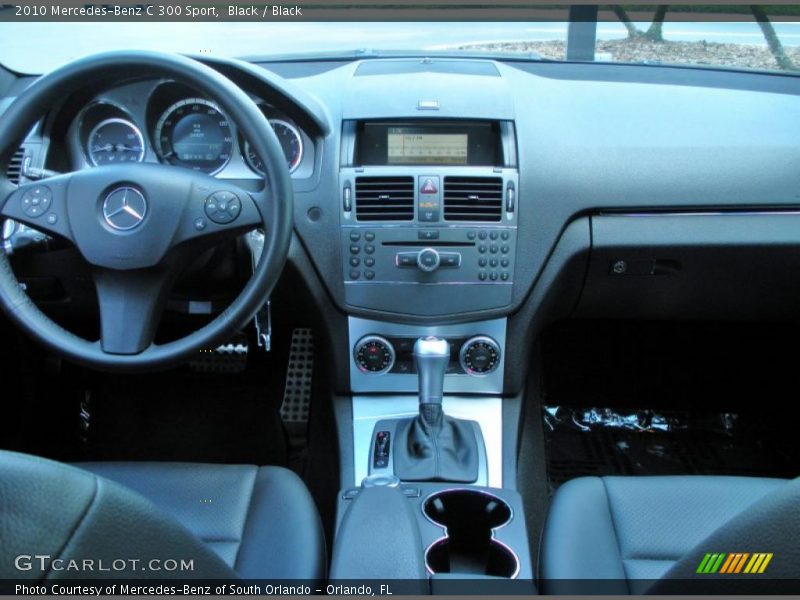 Black / Black 2010 Mercedes-Benz C 300 Sport