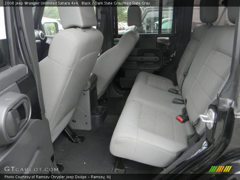 Black / Dark Slate Gray/Med Slate Gray 2008 Jeep Wrangler Unlimited Sahara 4x4