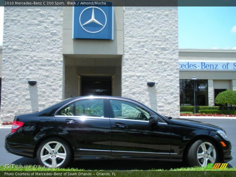 Black / Almond/Mocha 2010 Mercedes-Benz C 300 Sport
