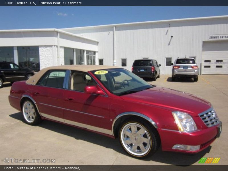 Crimson Pearl / Cashmere 2006 Cadillac DTS