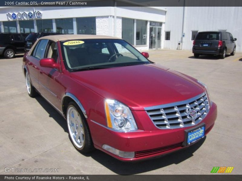 Crimson Pearl / Cashmere 2006 Cadillac DTS