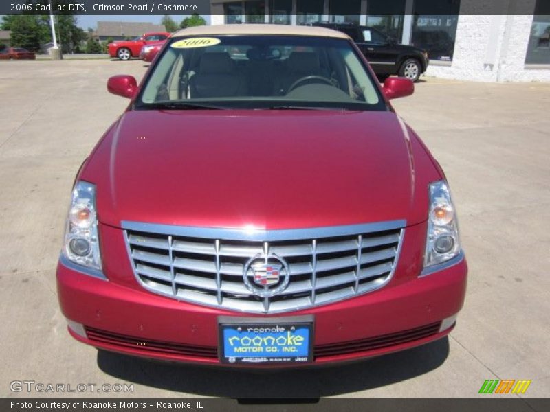 Crimson Pearl / Cashmere 2006 Cadillac DTS