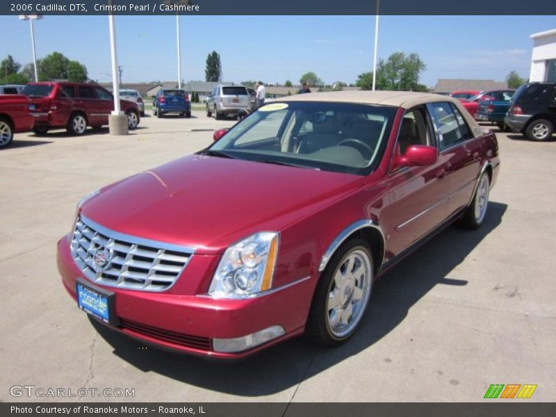 Crimson Pearl / Cashmere 2006 Cadillac DTS