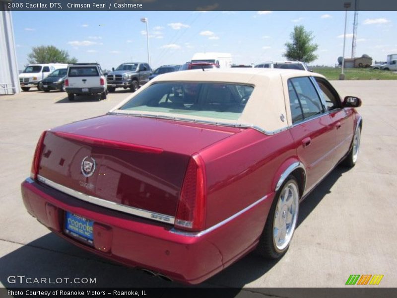 Crimson Pearl / Cashmere 2006 Cadillac DTS