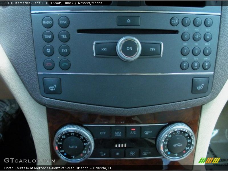 Black / Almond/Mocha 2010 Mercedes-Benz C 300 Sport
