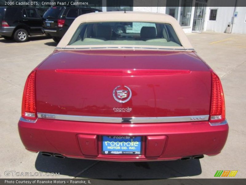 Crimson Pearl / Cashmere 2006 Cadillac DTS
