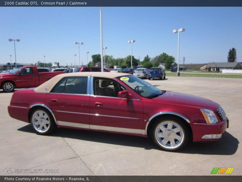 Crimson Pearl / Cashmere 2006 Cadillac DTS