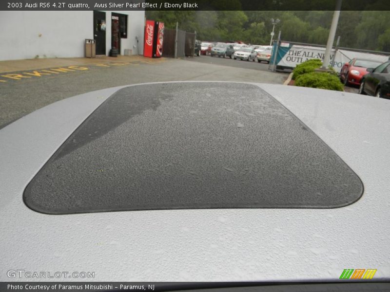 Avus Silver Pearl Effect / Ebony Black 2003 Audi RS6 4.2T quattro