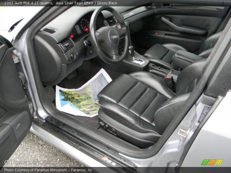  2003 RS6 4.2T quattro Ebony Black Interior