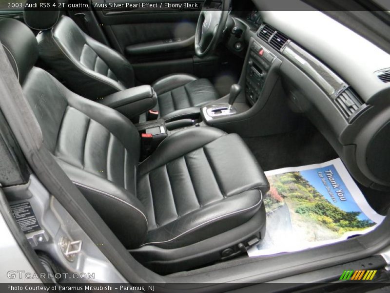  2003 RS6 4.2T quattro Ebony Black Interior