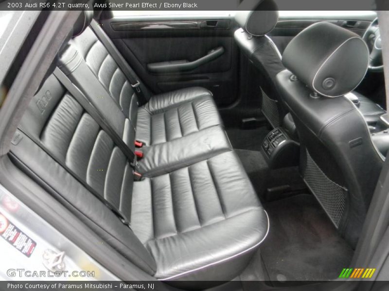  2003 RS6 4.2T quattro Ebony Black Interior