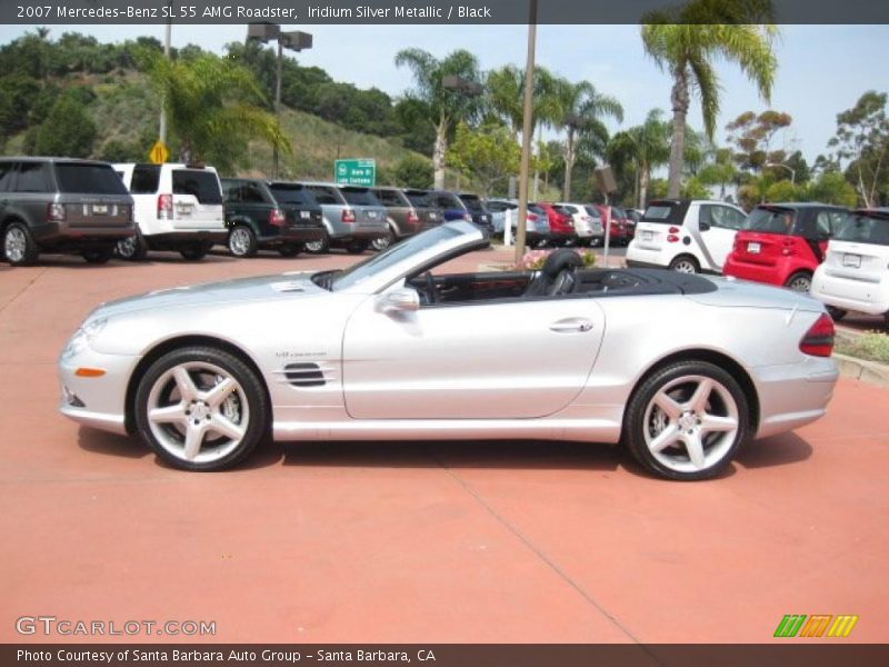  2007 SL 55 AMG Roadster Iridium Silver Metallic