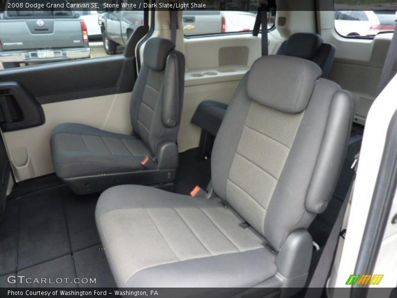 Stone White / Dark Slate/Light Shale 2008 Dodge Grand Caravan SE