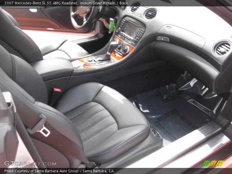  2007 SL 55 AMG Roadster Black Interior