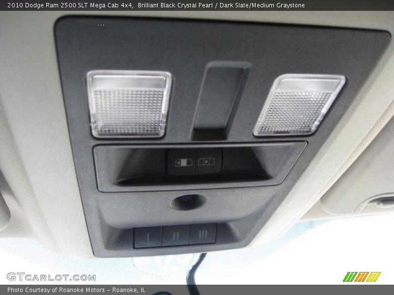 Brilliant Black Crystal Pearl / Dark Slate/Medium Graystone 2010 Dodge Ram 2500 SLT Mega Cab 4x4