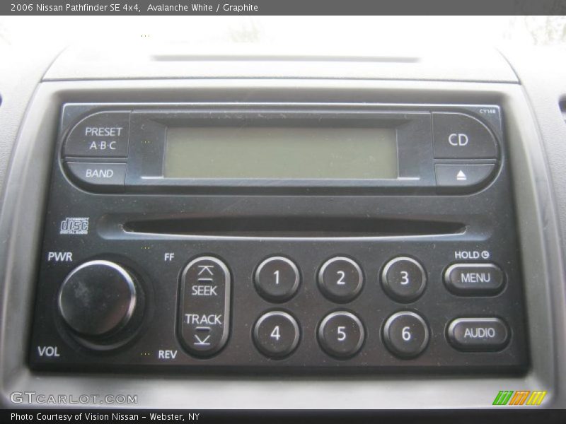 Avalanche White / Graphite 2006 Nissan Pathfinder SE 4x4