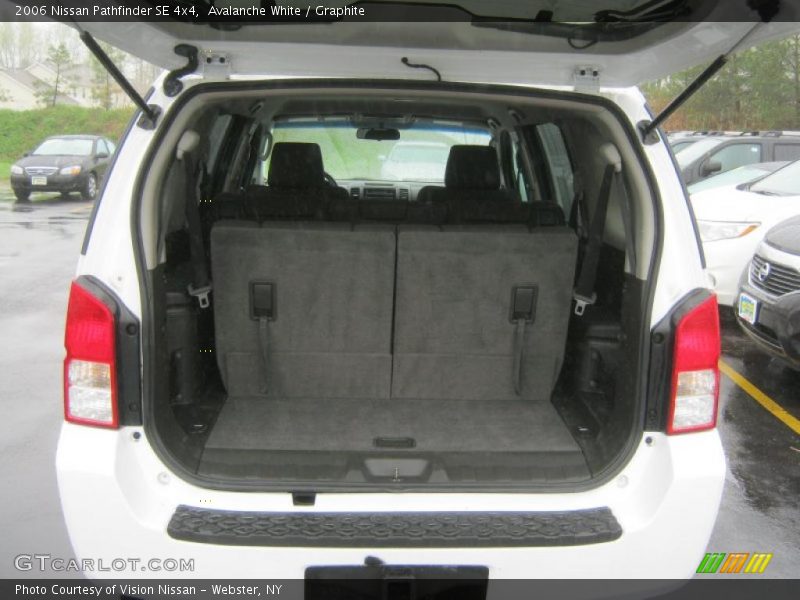 Avalanche White / Graphite 2006 Nissan Pathfinder SE 4x4