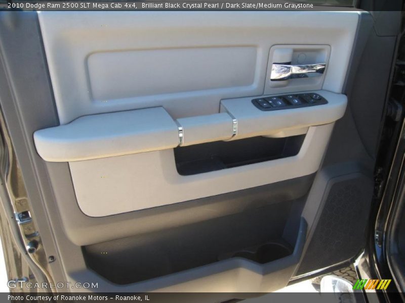 Brilliant Black Crystal Pearl / Dark Slate/Medium Graystone 2010 Dodge Ram 2500 SLT Mega Cab 4x4