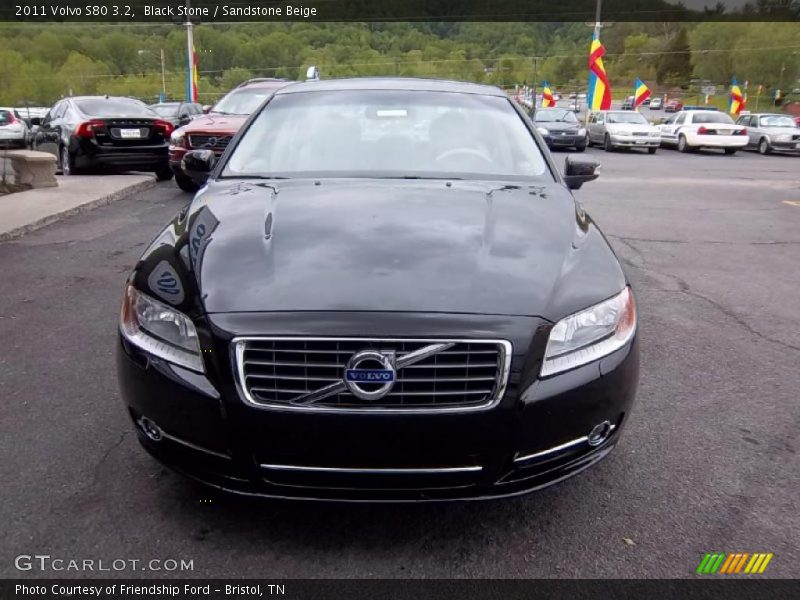 Black Stone / Sandstone Beige 2011 Volvo S80 3.2