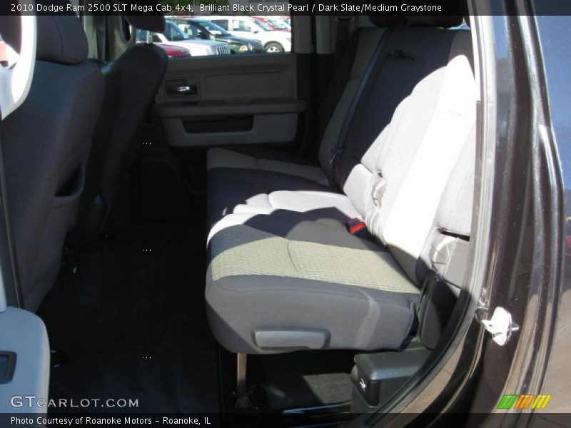 Brilliant Black Crystal Pearl / Dark Slate/Medium Graystone 2010 Dodge Ram 2500 SLT Mega Cab 4x4