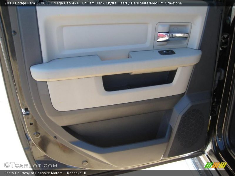 Brilliant Black Crystal Pearl / Dark Slate/Medium Graystone 2010 Dodge Ram 2500 SLT Mega Cab 4x4