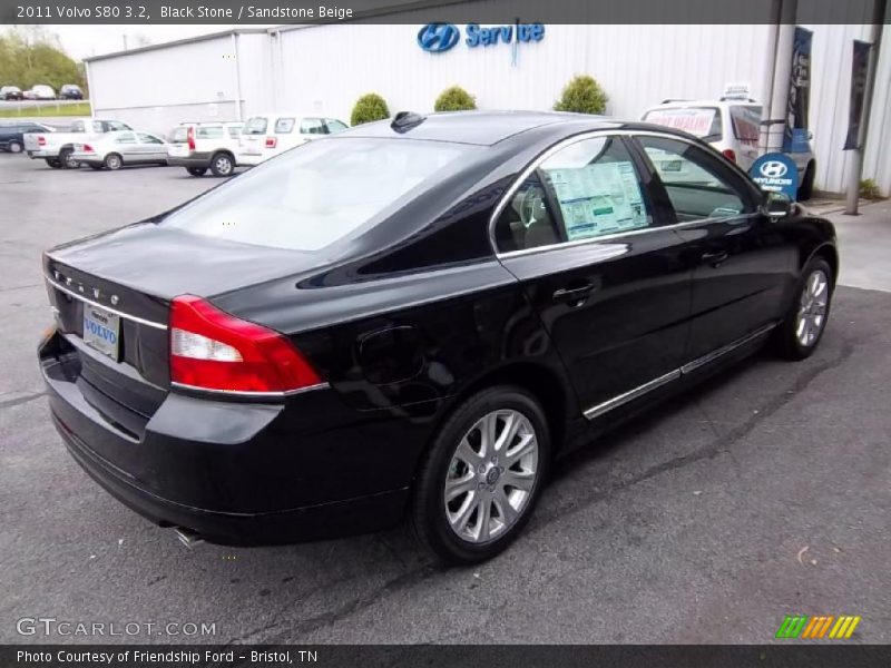 Black Stone / Sandstone Beige 2011 Volvo S80 3.2