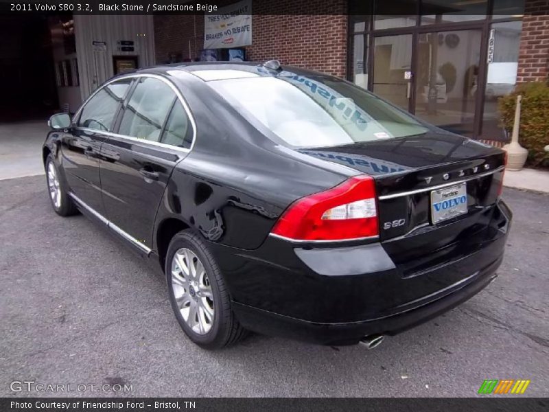 Black Stone / Sandstone Beige 2011 Volvo S80 3.2