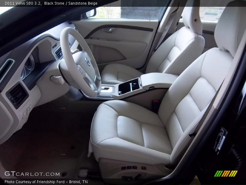 Black Stone / Sandstone Beige 2011 Volvo S80 3.2