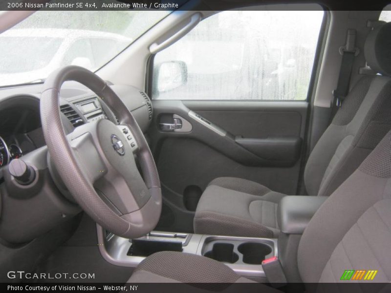 Avalanche White / Graphite 2006 Nissan Pathfinder SE 4x4