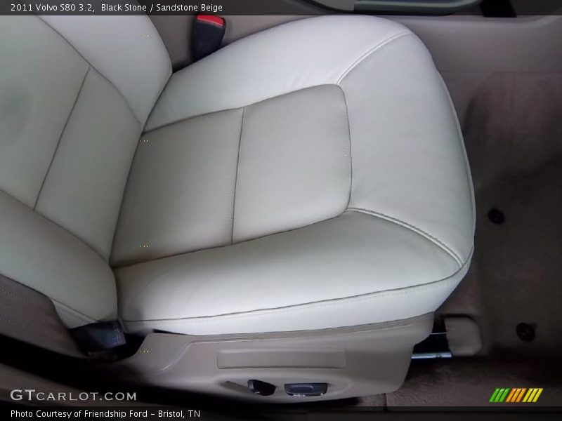 Black Stone / Sandstone Beige 2011 Volvo S80 3.2