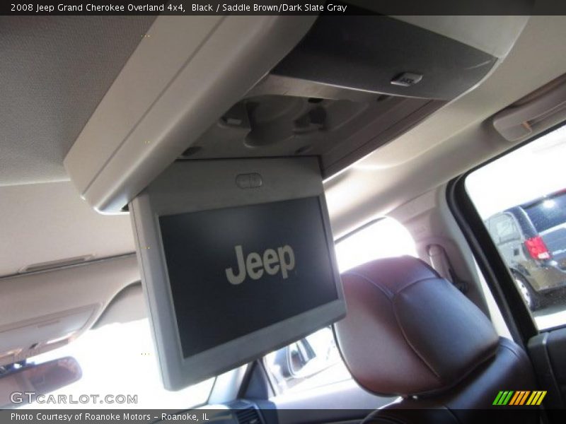 Black / Saddle Brown/Dark Slate Gray 2008 Jeep Grand Cherokee Overland 4x4