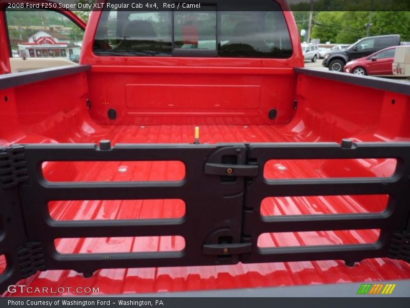 Red / Camel 2008 Ford F250 Super Duty XLT Regular Cab 4x4