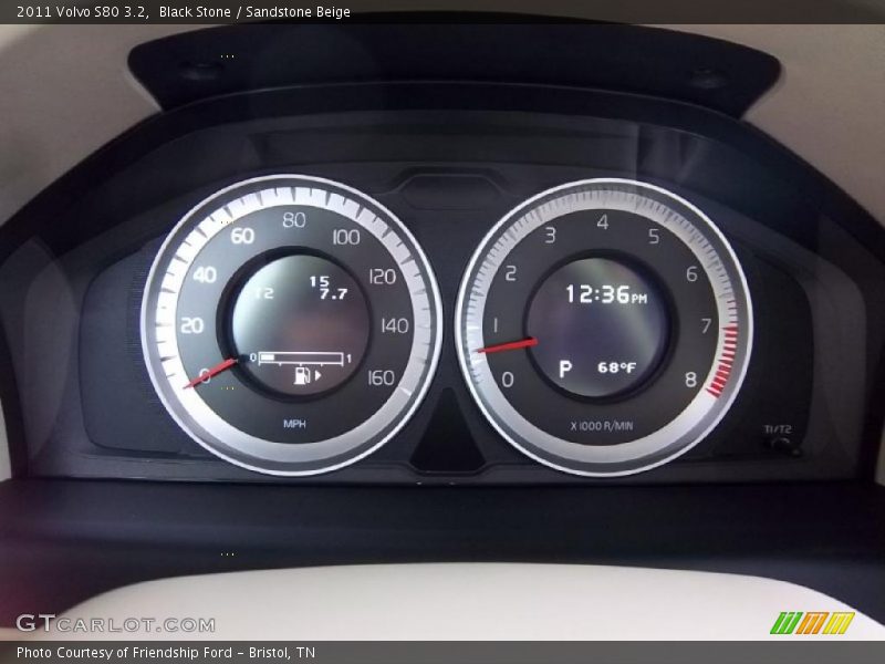  2011 S80 3.2 3.2 Gauges