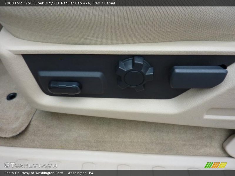 Red / Camel 2008 Ford F250 Super Duty XLT Regular Cab 4x4